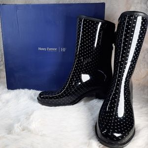 Henry Ferrera Diva Rain Boot with Bow
